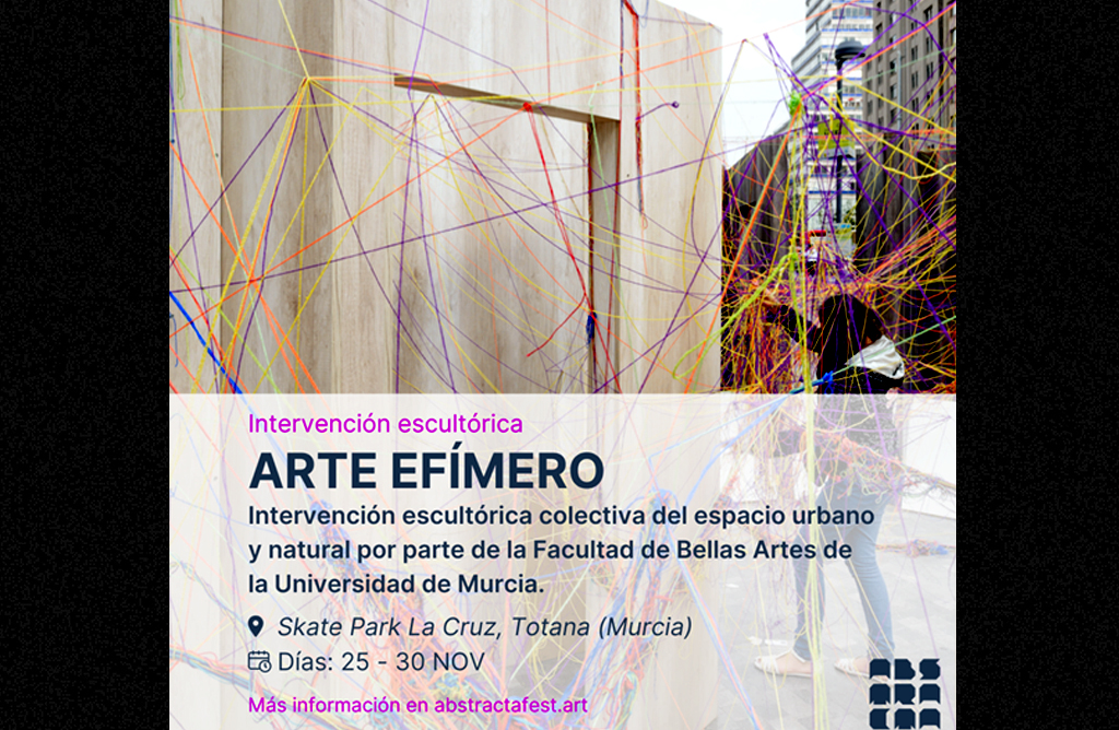Ángel Toren plasmará su “Color” en un mural de arte abstracto que realizará en vivo