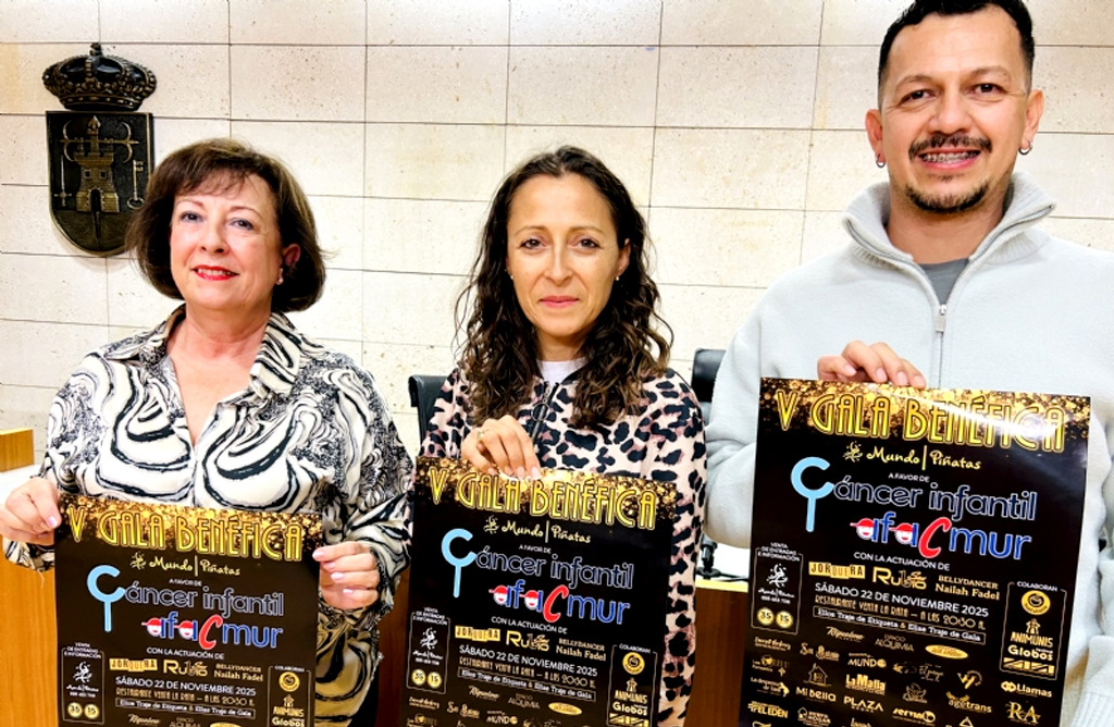 La V Gala Benfica a favor de AFACMUR se celebra este viernes 22 de noviembre