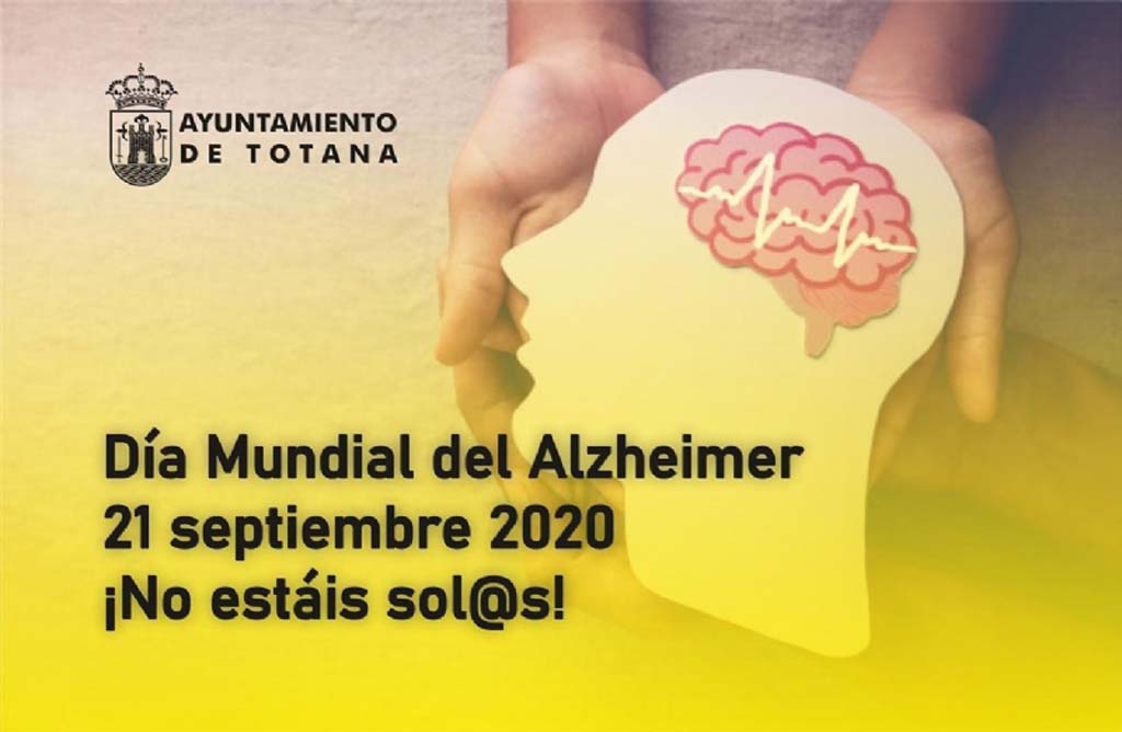 El Ayuntamiento de Totana se une a la celebracin del Da Mundial del Alzheimer y apoya la labor que viene realizando la Asociacin
