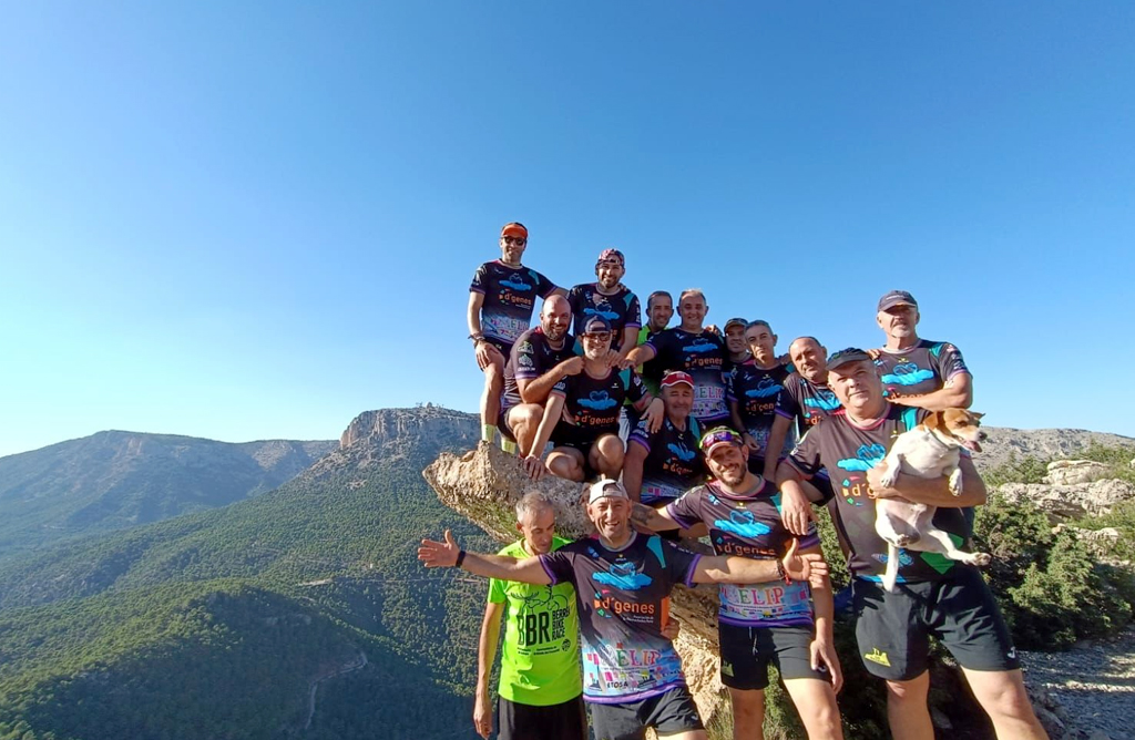 “Los Andarines” dan visibilidad a las enfermedades raras en una ruta por Sierra Espuña