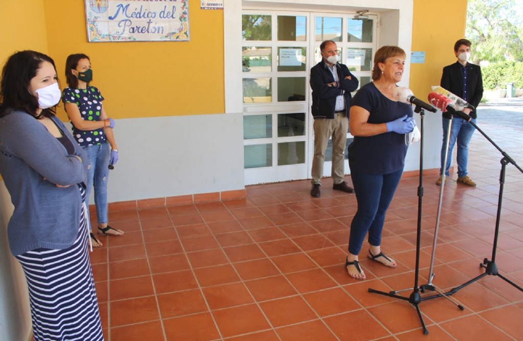 Reapertura del Consultorio Médico de El Paretón-Cantareros por el COVID-19
