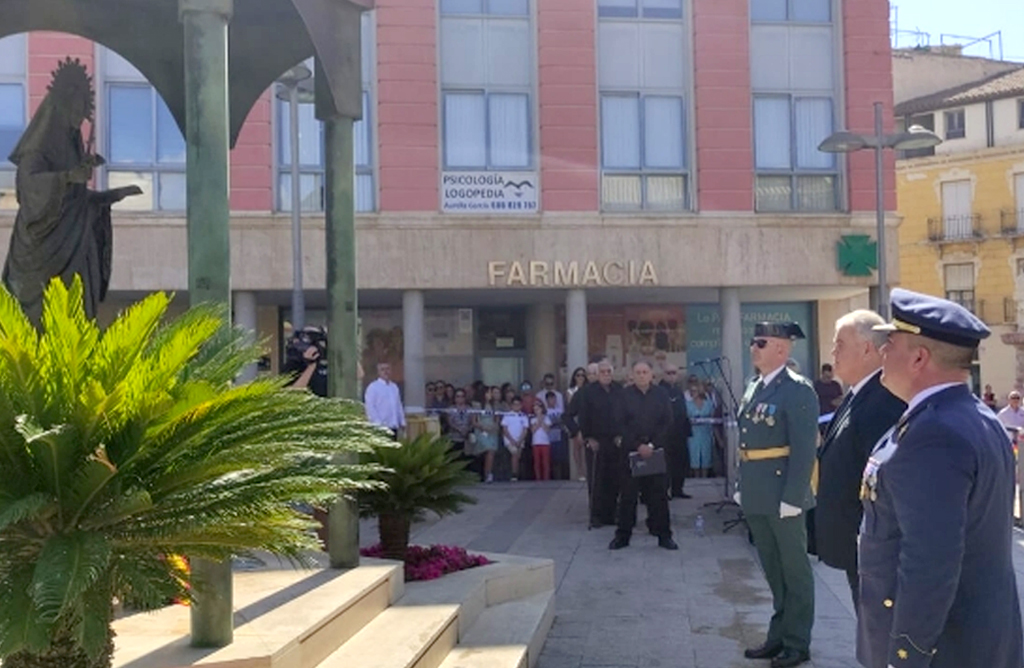 Totana celebr el Da de la Fiesta Nacional con un acto de homenaje a la bandera de Espaa