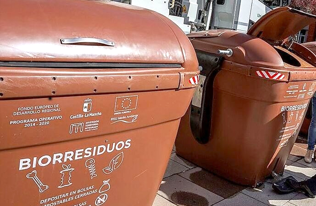 212 nuevos contenedores darán cobertura a la recogida selectiva de biorresiduos en Totana