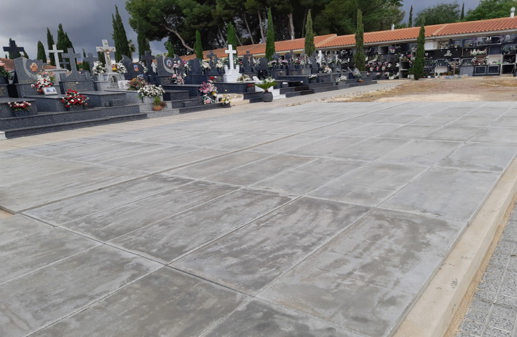 Concluyen las obra de las 20 nuevas fosas construidas en el Cementerio Municipal Nuestra Seora del Carmen