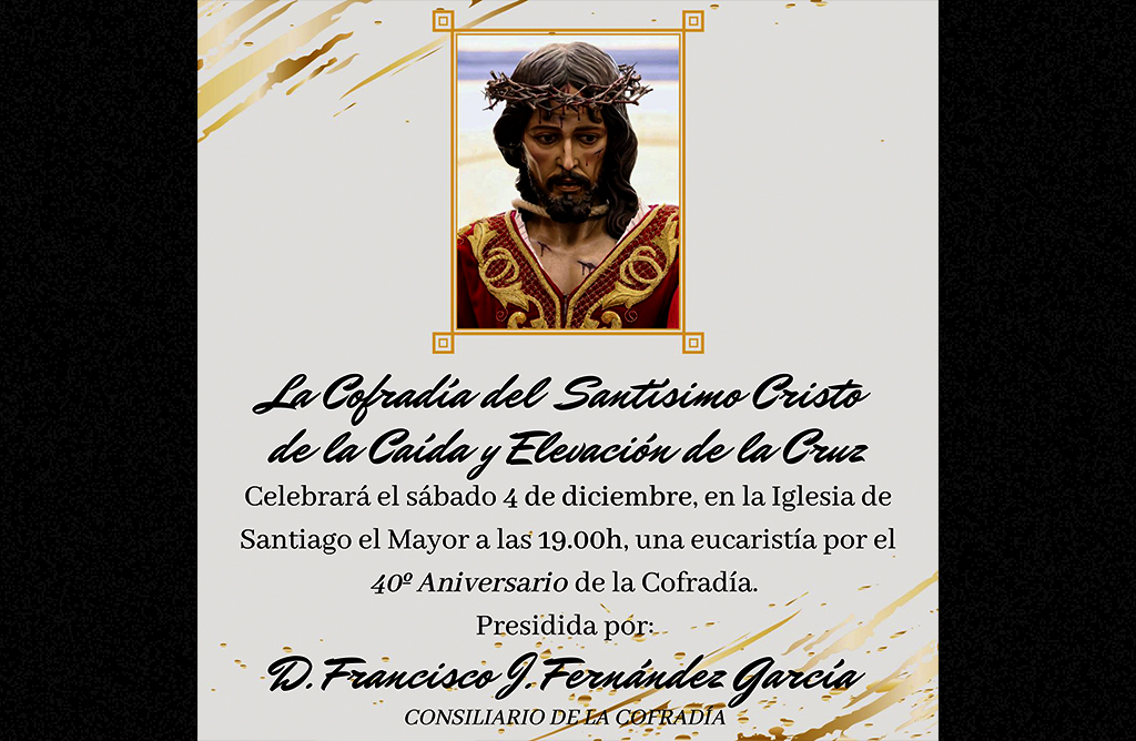 La Caída celebra su 40 aniversario con una eucaristía