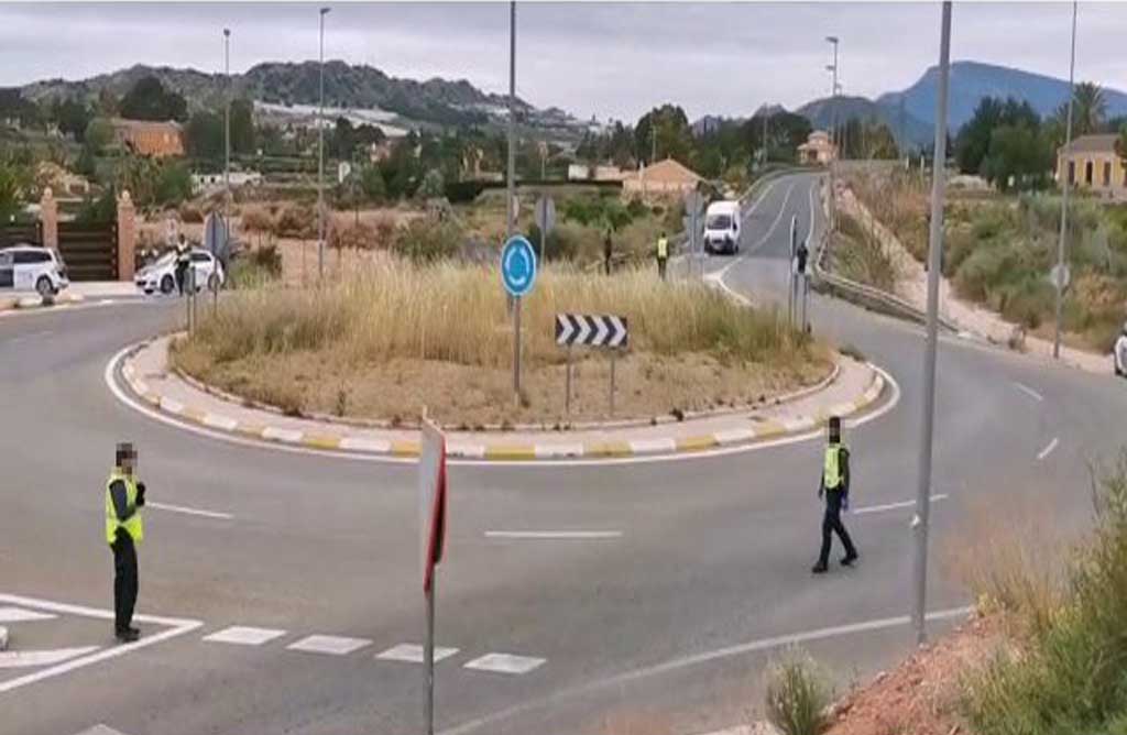 La Guardia Civil de la Regin de Murcia despliega un amplio dispositivo en las carreteras regionales.