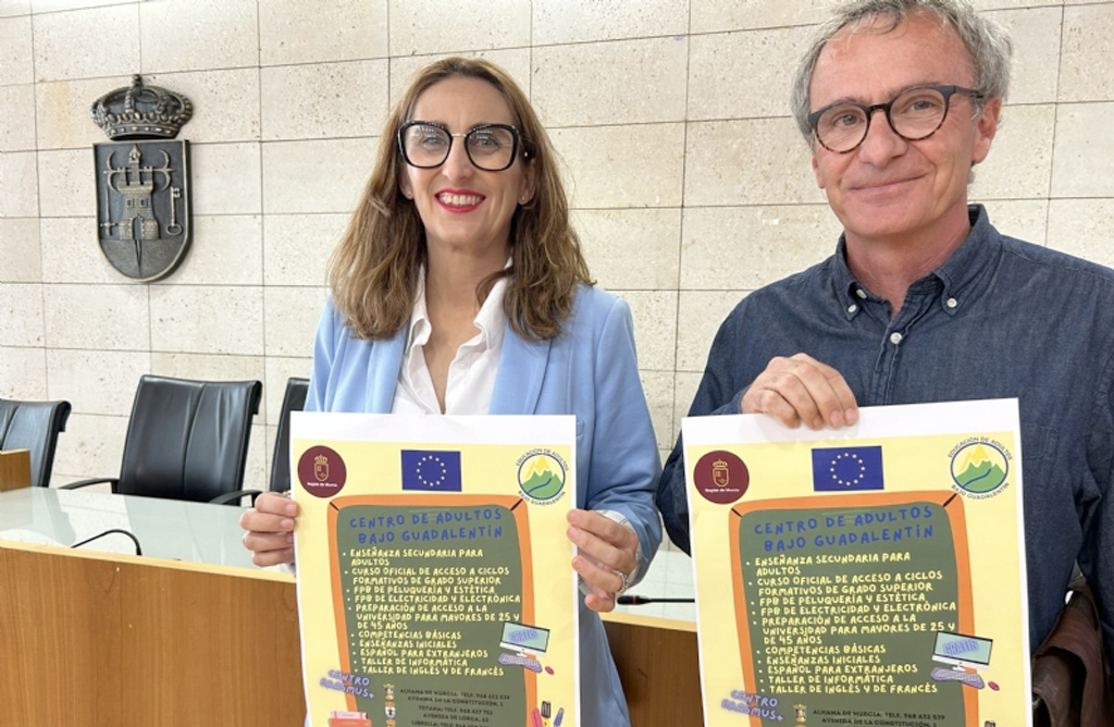 Abierto el plazo de matrícula en el Centro de Educación de Adultos Bajo Guadalentín para el curso 2023/24
