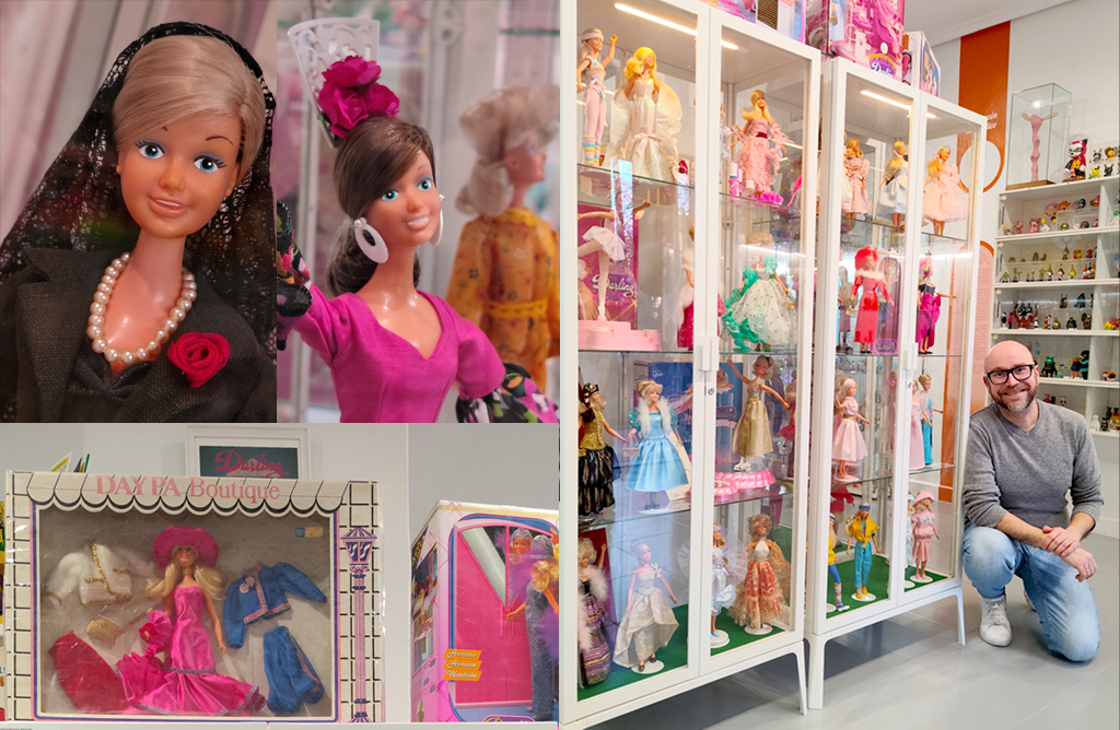 ��Qui�n es esa chica?�, la exposici�n de mu�ecas Darling del totanero Pedro P�rez, llega a Murcia