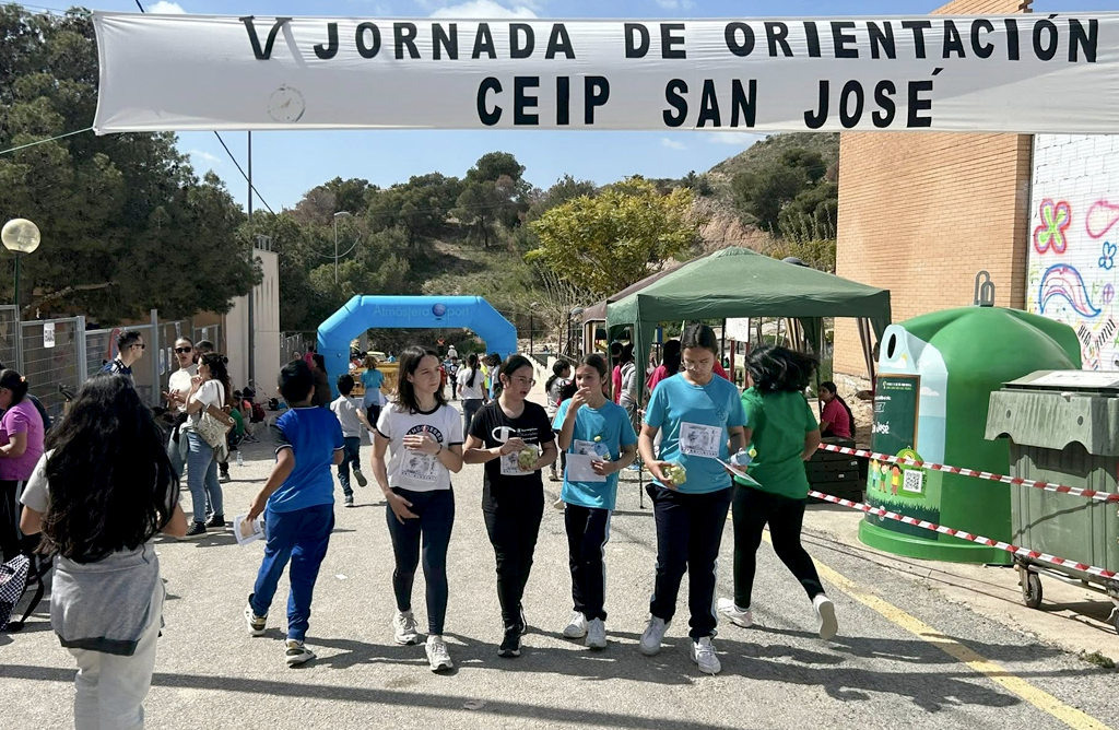 Ms de 550 escolares de Totana, La Hoya, Aledo y Alhama participan en la V Jornada de Orientacin 