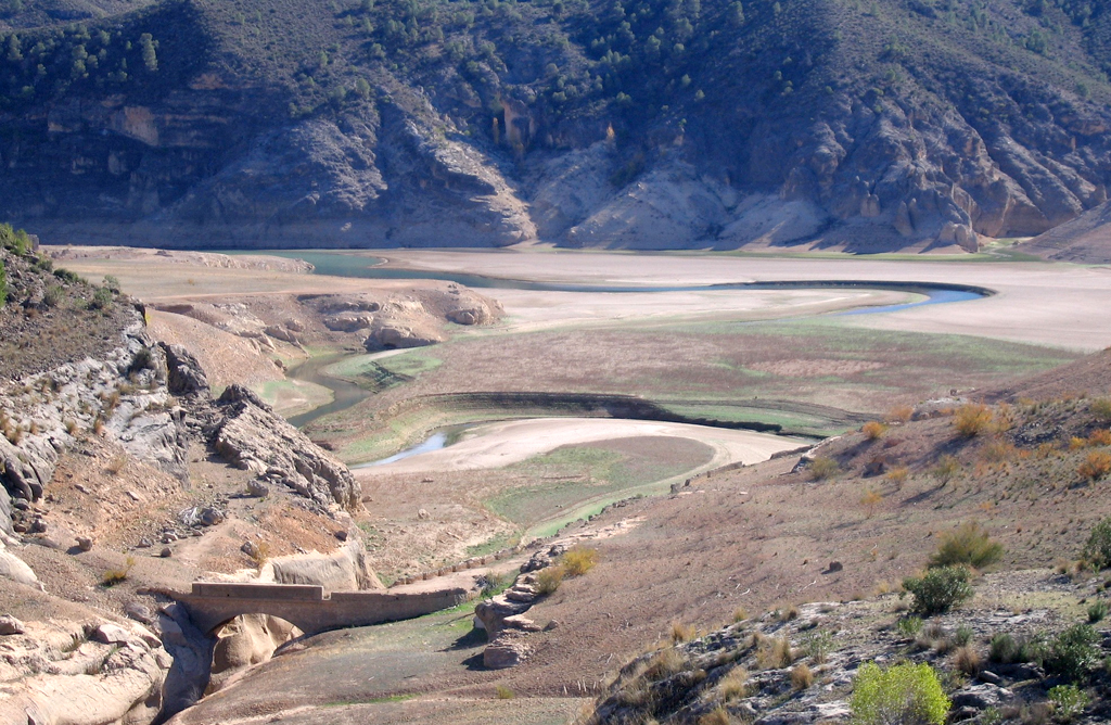 Se pierden 5 hm3 en los pantanos de la cuenca del Segura en la ltima semana