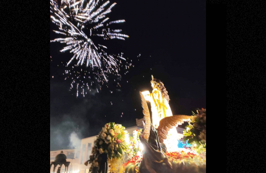 Durante las fiestas, la pirotecnia solo se usará en los actos religiosos promovidos por la Fundación La Santa