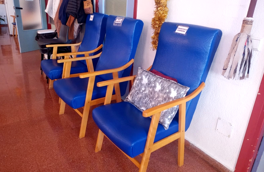 Casi 6.000 euros para los nuevos sillones para los usuarios del Centro de Da de Personas Mayores Dependientes